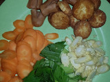 1. Tumis Egg Tofu, Wortel, Pakcoy anti ribet