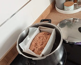 Foto del paso 7 de la receta: Pan de molde espelta integral sin corteza (sin horno)