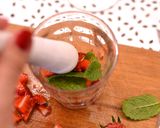 Epres pezsgős mojito recept fázis 2 fotója