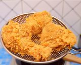 Foto langkah ke 9 dari resep BONGKAR RESEP AYAM GORENG AMERICAN STYLE | RESEP AYAM GORENG ALA.