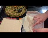 A picture of step 6 of Chinese Spring Rolls.
