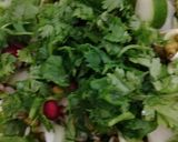 A picture of step 3 of Go Green salad.