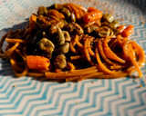 Foto del paso 6 de la receta: Spaghetti picantes con verduritas