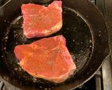 A picture of step 2 of Pork Chops and Scalloped Potatoes.