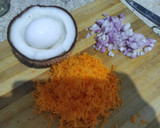 முட்டை கேரட் பொரியல் (Muttai carrot poriyal recipe in tamil) ரெசிபி ஸ்டேப் 1 புகைப்படம்