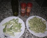 Foto del paso 1 de la receta: Habas con ajos tiernos rehogados