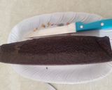 Foto langkah ke 7 dari resep Brownies Kukus Ketan Hitam Topping Keju_Gluten Free.
