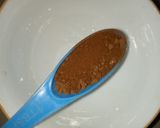 A picture of step 2 of Dalgona coffee.