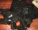 Foto langkah ke 3 dari resep 77.Es Blewah (Garbis) Cincau Hitam (Janggelan)👌.