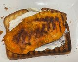 A picture of step 7 of Chicken tikka club Sandwich.