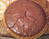 A picture of step 12 of Almond Joy Brownie Pie.