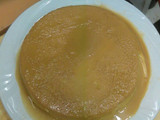 Flan de dulce de leche