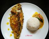 A picture of step 1 of Twist Grilled Hilsha Mustard curry.