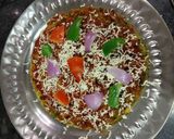 A picture of step 2 of Makeover Pizza Made With Leftover Methi Paratha.