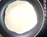 A picture of step 3 of Tortilla egg wrap.