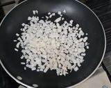 A picture of step 1 of Tofu Sofritas.