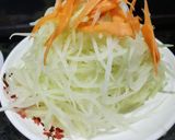 Hình bước làm 1 của món Gỏi đu đủ chay