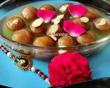 A picture of step 19 of Atta Gulabjamun.