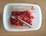 Strawberry banana custard recipe step 2 photo