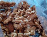 A picture of step 1 of Nuts filled dates.