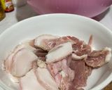Hình bước làm 2 của món Măng Tươi Xào Thịt Heo Ba Rọi