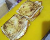 Foto langkah ke 4 dari resep 16. Roti Panggang Telor Ceplok.