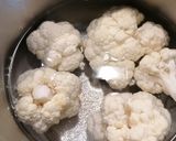 Foto del paso 1 de la receta: 194. Macarrones con salsa de coliflor y gorgonzola