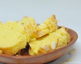 Foto langkah ke 8 dari resep Bolu Tape Keju Almond Lembut.