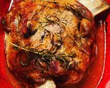 Fokhagymával tűzdelt, rozmaringos sült bárány ❤️❤️ recept fázis 2 fotója
