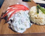 Foto del paso 7 de la receta: Pollo en crema, versión caliente
