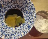 A picture of step 1 of Sweet Corn Chicken and Egg Drop Soup.