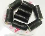 Hình bước làm 3 của món Kimbap rau củ chiên