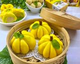 Foto langkah ke 9 dari resep Bakpao Labu Kuning Isi Kacang Hijau.