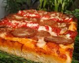 Foto langkah ke 9 dari resep Pizza Kotak Empuk (Tanpa Ulen).