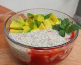 Foto langkah ke 1 dari resep Chia Seed pudding strawberry.