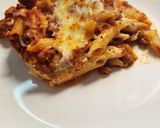 A picture of step 8 of Baked Ziti.
