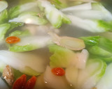 枸杞娃娃菜雞湯的食譜步驟3照片