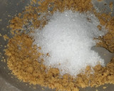 बेसन और आटे की बर्फी (Besan aur aate ki barfi recipe in Hindi) रेसिपी चरण 1 फोटो