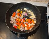 Foto langkah ke 1 dari resep Oseng Tempe Teri Pete Kecombrang.