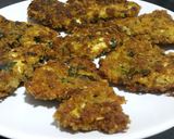 A picture of step 6 of Breaded chicken with fresh basil.