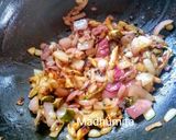 A picture of step 8 of Palak Veggies and Urad dal Bodi Tarkari.