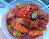 Foto langkah ke 3 dari resep Sambel cumi pete.
