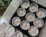 Foto langkah ke 5 dari resep Bolu Ketan Hitam Keju Lumer #628.