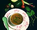 A picture of step 6 of Mixed Veg Soup.