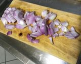 Une image de l'étape 4 de Duo de pommes de terre à la crème de truffe, ail et oignon.