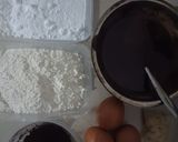 Foto langkah ke 1 dari resep Brownies Shiny Crust.