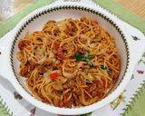 Gambar langkah 8 resipi 👩‍🍳Spaghetti Bolognese Goreng.