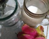Foto langkah ke 1 dari resep Jus Buah Naga Susu.