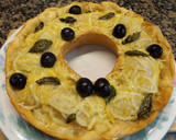 Foto del paso 6 de la receta: Corona de pizza rellena