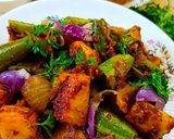 परवल आलू की मसालेदार सब्जी - सफर के लिए परवल की सब्जी रेसिपी चरण 8 फोटो